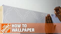How to Hang Peel-and-Stick Wallpaper | The Home Depot
