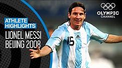 Lionel Messi 🇦🇷 at the Olympics! | Athlete Highlights