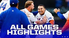 Highlights from ALL games on 4/4! (Mets' walk-off, Pirates stay hot, Cardinals comeback and more!)