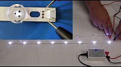 LED Tester - How to Test LED Backlighting - SID GJ2C LED TV Backlight Tester