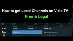 How to Get Local Channels on Vizio Smart TV