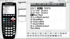 TI-84 Plus Graphing Calculator Guide: Statistics