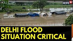 Delhi Rains | Delhi Flood Alert News | Flood Situation Worsens, NDRF Teams Deployed | News18