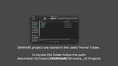 SIM - Move project files to a new Mac