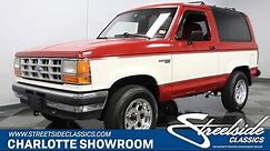 1989 Ford Bronco II XLT 4X4 for sale | 6129 CHA