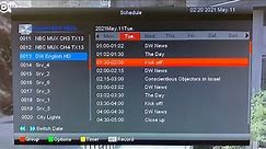 FTA Satellite Channels that have an Electronic Program Guide - EPG
