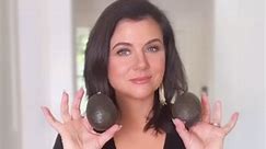 Gosh, I ❤️ avocados!!! Here’s an easy fun lunch or dinner for ya- My Crab Salad- Stuffed Avocados from my cookbook #pullupachair | Tiffani Thiessen