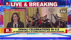 US President Joe Biden And V-P Kamala Harris Host Largest Diwali Reception in White House