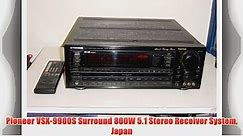 Pioneer VSX-9900S Surround 800W 5.1 Stereo Receiver System Japan