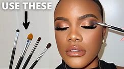 MUST HAVE Eye Makeup BRUSHES For Beginners + How To Use Them!!