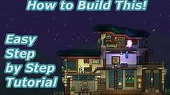 Terraria House Tutorial in 2:25 min How to Build House #terraria #gaming