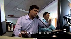 Electronic trading system at Bombay Stock Exchange, Mumbai