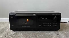 Sony CDP-CX571 Mega Storage 50 + 1 Compact Disc CD Player Changer
