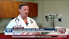 Flu related deaths continue to rise