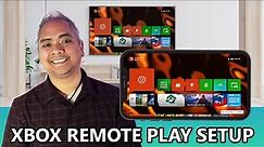 Xbox Remote Play Setup