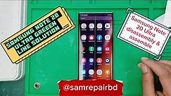 Samsung Note20 Ultra Greeen line problem solution/Note20 Ultra Disassemble & Assemble@samrepairbd