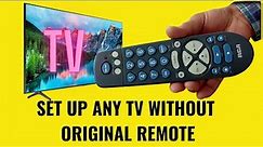 How to set up any TV with a universal remote - RCA universal remote without code