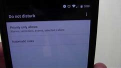 Android's "Do Not Disturb" Feature Overview
