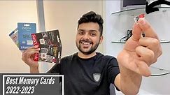 Best Memory Cards / Micro SD Cards To Buy In 2022 for your Smartphone, DSLR, Go Pro & Drone!