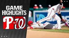 Phillies vs. Nationals Game Highlights (4/7/24) | MLB Highlights