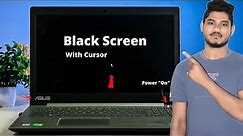 How To Fix "ASUS LAPTOP BLACK SCREEN" Show Black Screen Windows 7,10,11 Desktop 2022