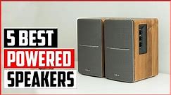 Top 5 Best Powered Speakers for Turntable 2023 Reviews