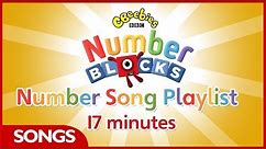 Numberblocks Songs Playlist | 17+ minutes | CBeebies