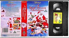 A Walt Disney Christmas (5th November 1992) UK VHS