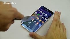 Samsung Galaxy Note 7 put to the 'hammer & knife scratch test'