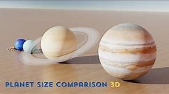 Planet Size Comparison | Universe Size Comparison | 3D
