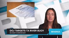 Justice Department Files Lawsuit Against Texas Governor Over Rio Grande Barrier
