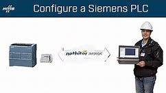 How to configure a Siemens PLC remotely using Netbiter