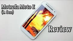 Motorola Moto E (2nd Gen) Review