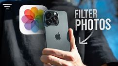 How to Filter Through iPhone Photos (2 Ways)