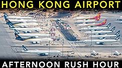 HONG KONG AIRPORT - Plane Spotting | Afternoon RUSH HOUR
