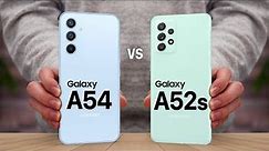 Samsung Galaxy A54 5G VS Galaxy A52s 5G