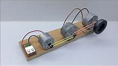 Self Running Free Energy Mobile Phone Charger Using DC Motor