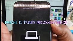 [ How To ] Apple iPhone 11 Itunes Recovery Restore Mode
