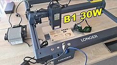 The most powerful laser I tested so far: Longer Laser B1 30W