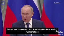 President Putin's Warning: Ukraine's NATO Membership Risks Nuclear War