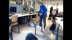 KID RAGES ON COMPUTER IN CLASS