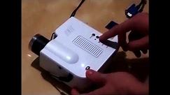 Mini LED Projector - Use Demonstration