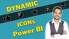 Create your own dynamic icons in Power BI | ⭐, 🔥 , 🐪 , 👺 , 🐇 , 🐿️ , 🦫