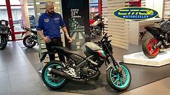 The New 2022 Yamaha MT-125 Cyan Storm First Look