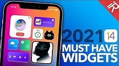 Best iOS 14 WIDGETS - You Must Have - 2021