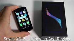 Soyes XS12 - A New Mini Smartphone For $90 - Unboxing And Review