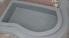 Great Pond Ideas | How To Build A Fish Pond From Cement Easily In 2 Hour ?