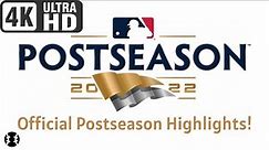 MLB 2022 Postseason Highlights (4K) | MLB Highlights 2022