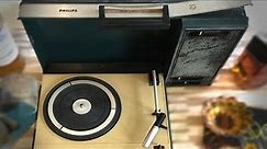 70s Philips Portable Turntable (Record Player) Restoration