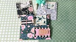 Two EASY Pocket Ideas | NO Measuring Req'd | Any Size, Use Your Paper Stash
